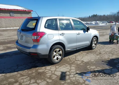2014 Subaru Forester 2.5I из США, поврежденный, VIN JF2SJAAC9EH514539